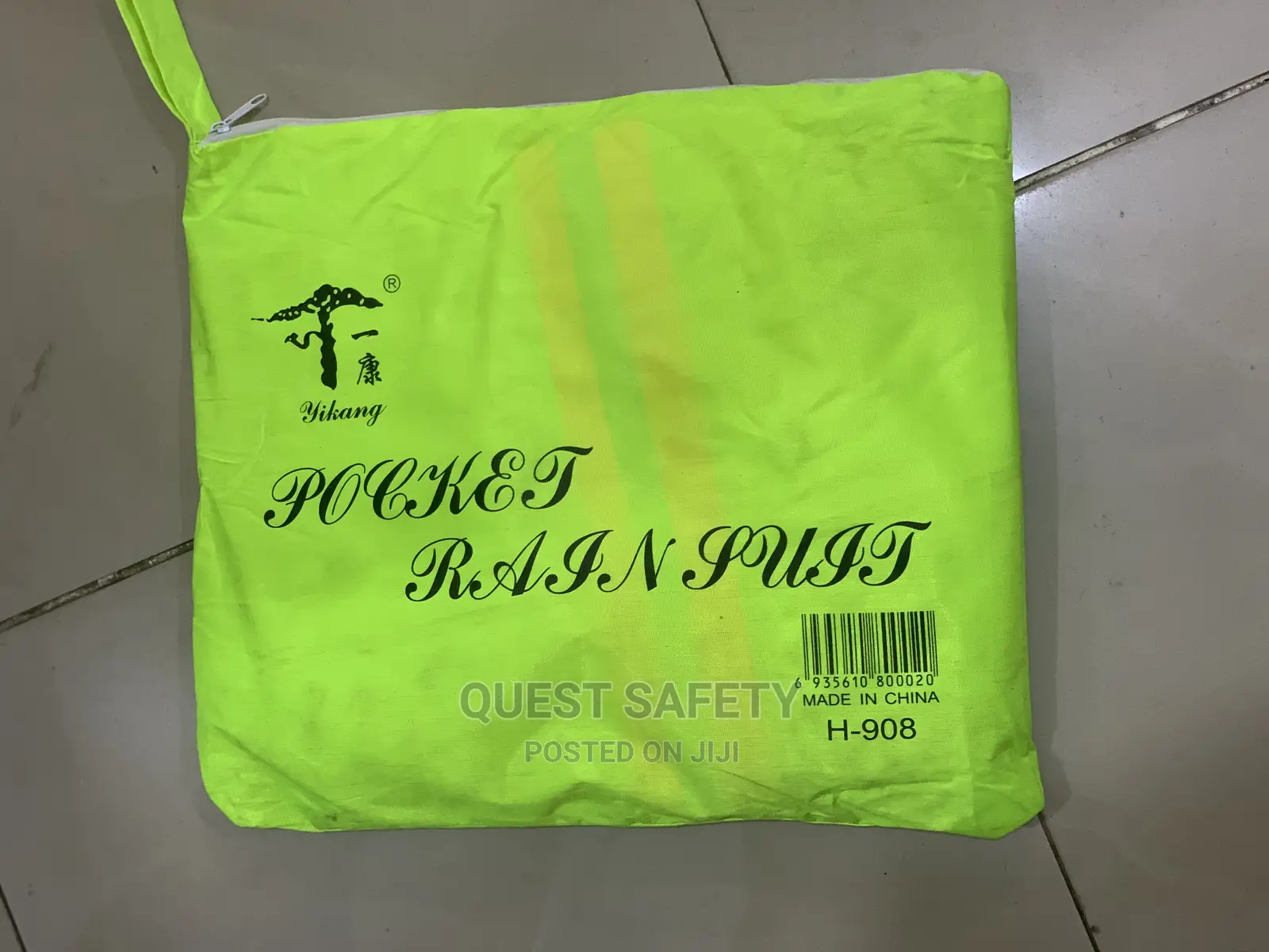 Raincoat With Reflectors