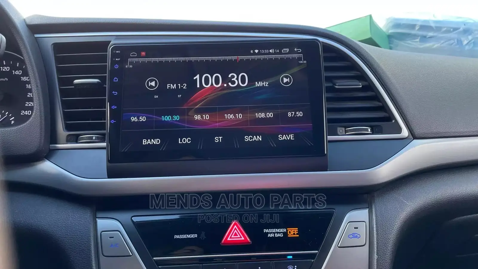 Hyundai Elantra 2016 to 2018 Android Video Car Tape System