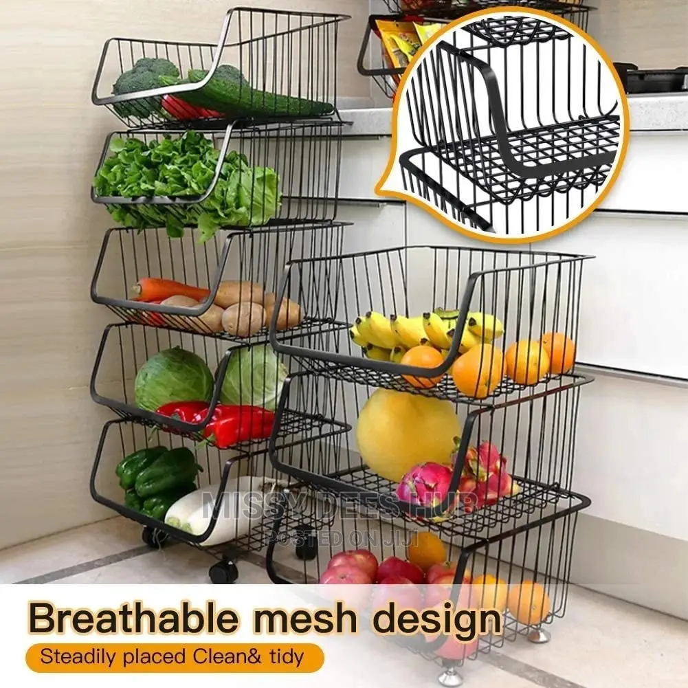 Rolling Wire Basket