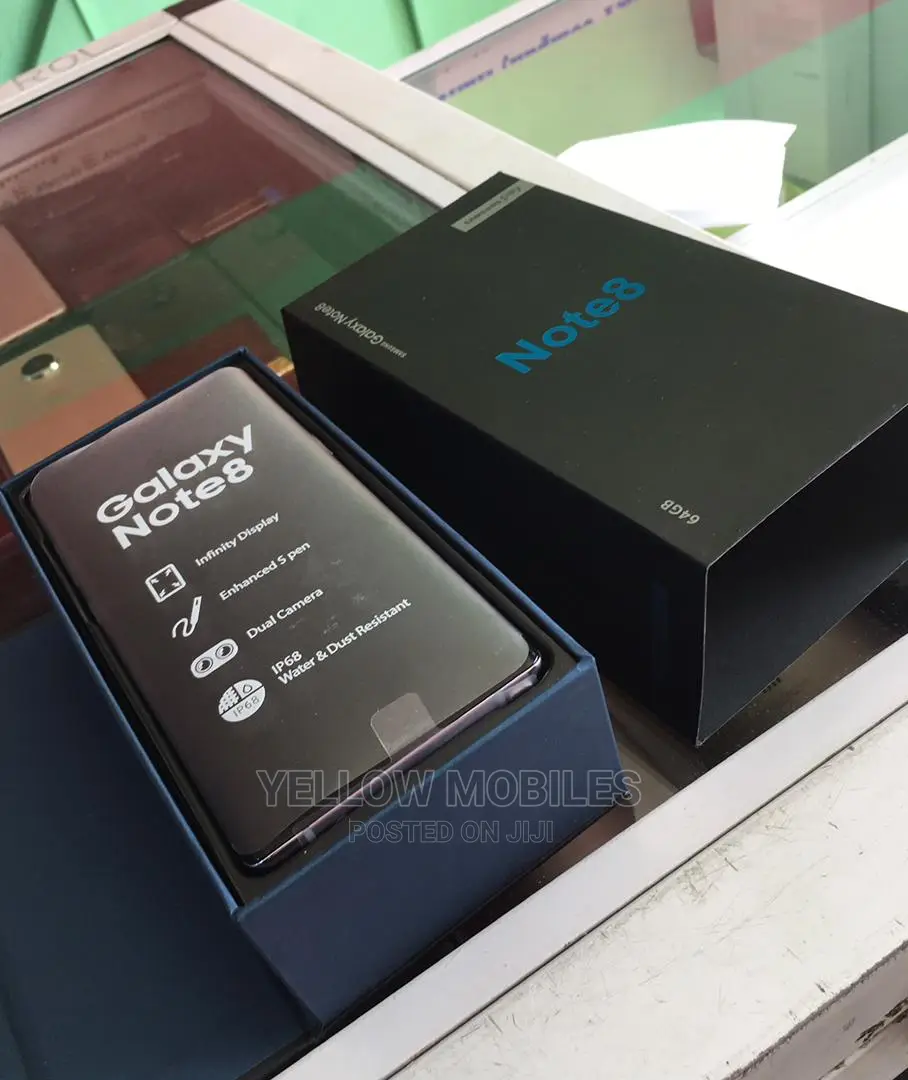 New Samsung Galaxy Note 8 128 GB Black