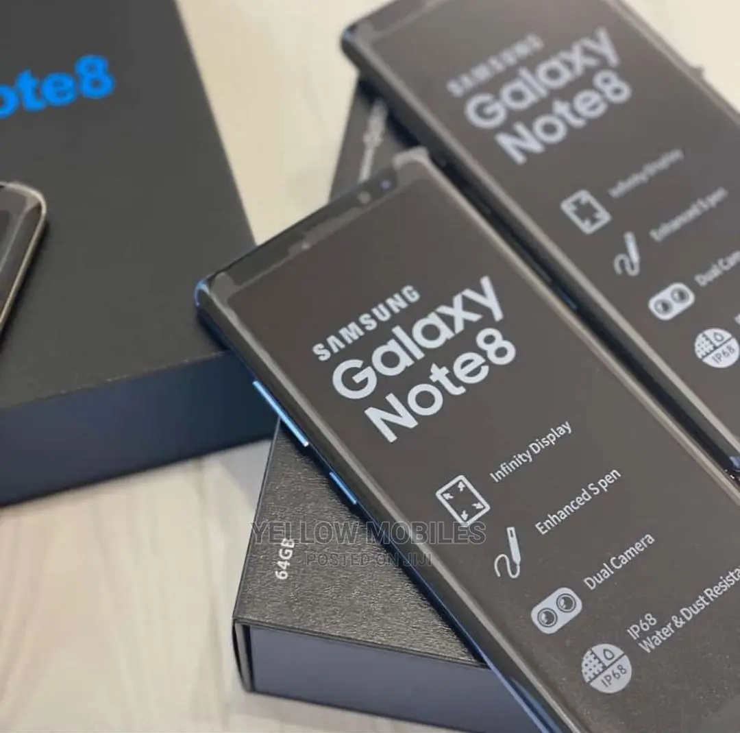 New Samsung Galaxy Note 8 128 GB Black