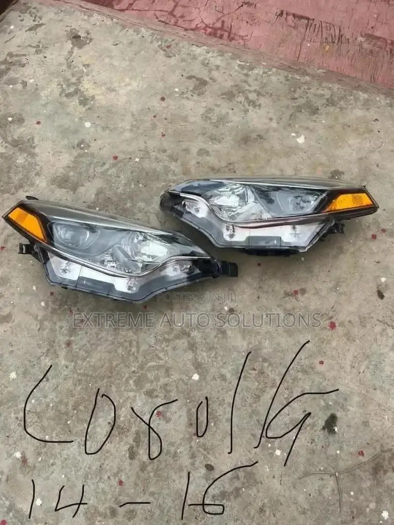 Toyota Corolla 2014 - 2016 Headlights