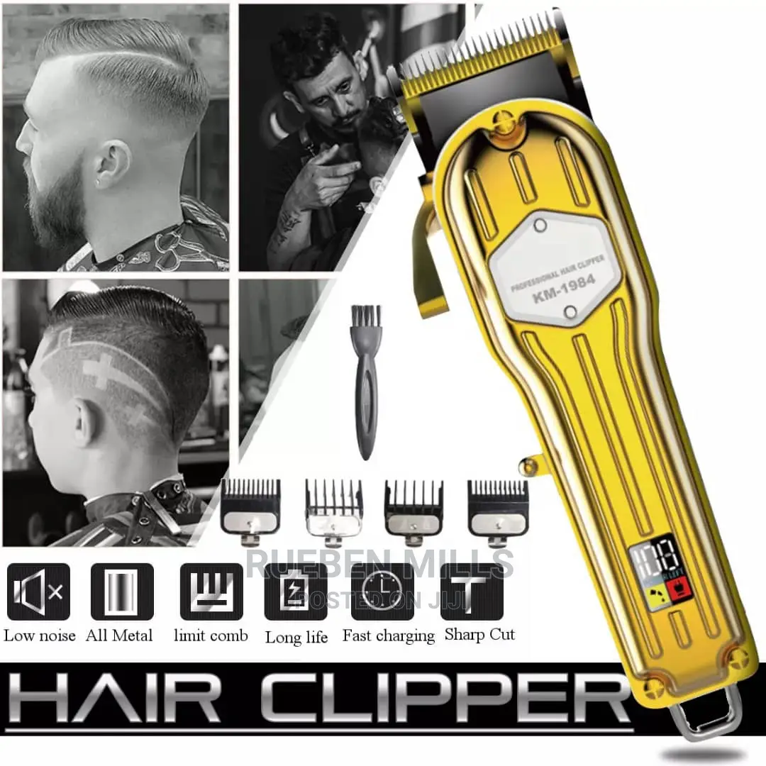 Heavy Duty Cordless All Metal Hair Clipper