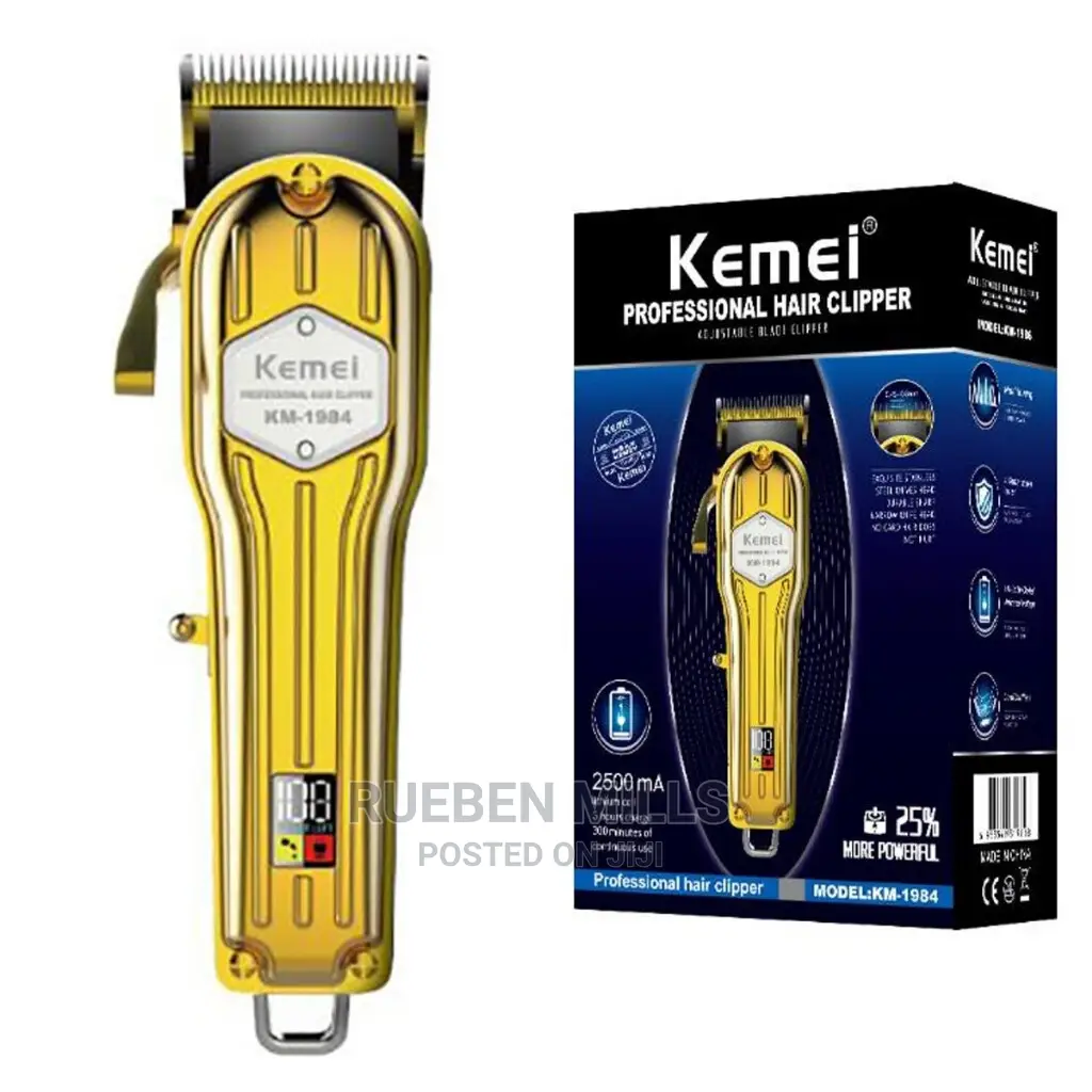 Kemei Heavy Duty Cordless All Metal Barbering Machine