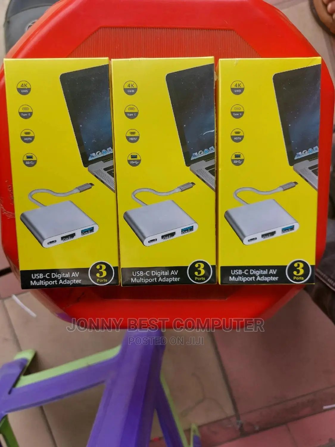 3 Port USB-C HDMI Adapter