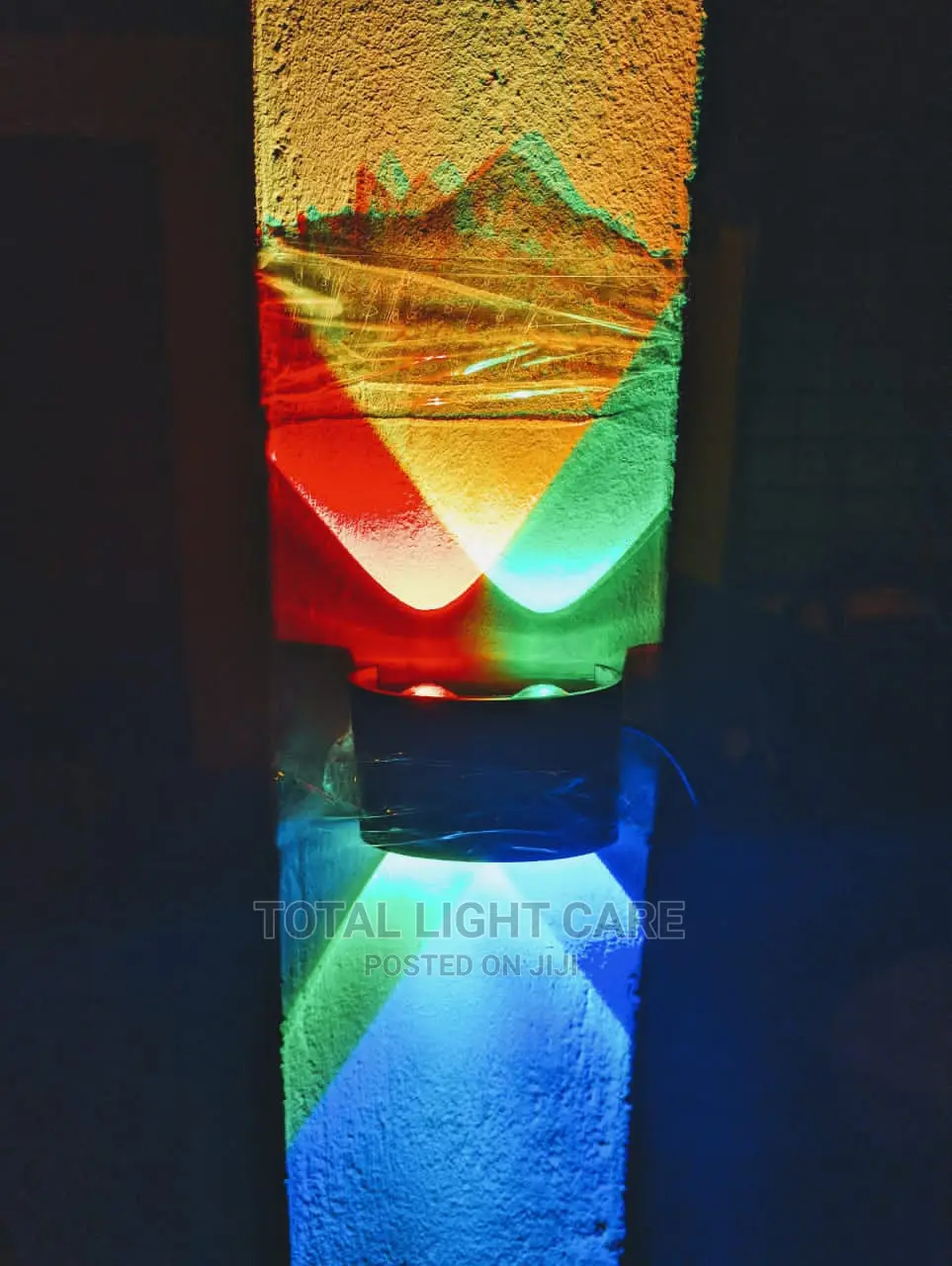 Led 4 Watts Wall Light 4 Eyes Multi Coloured