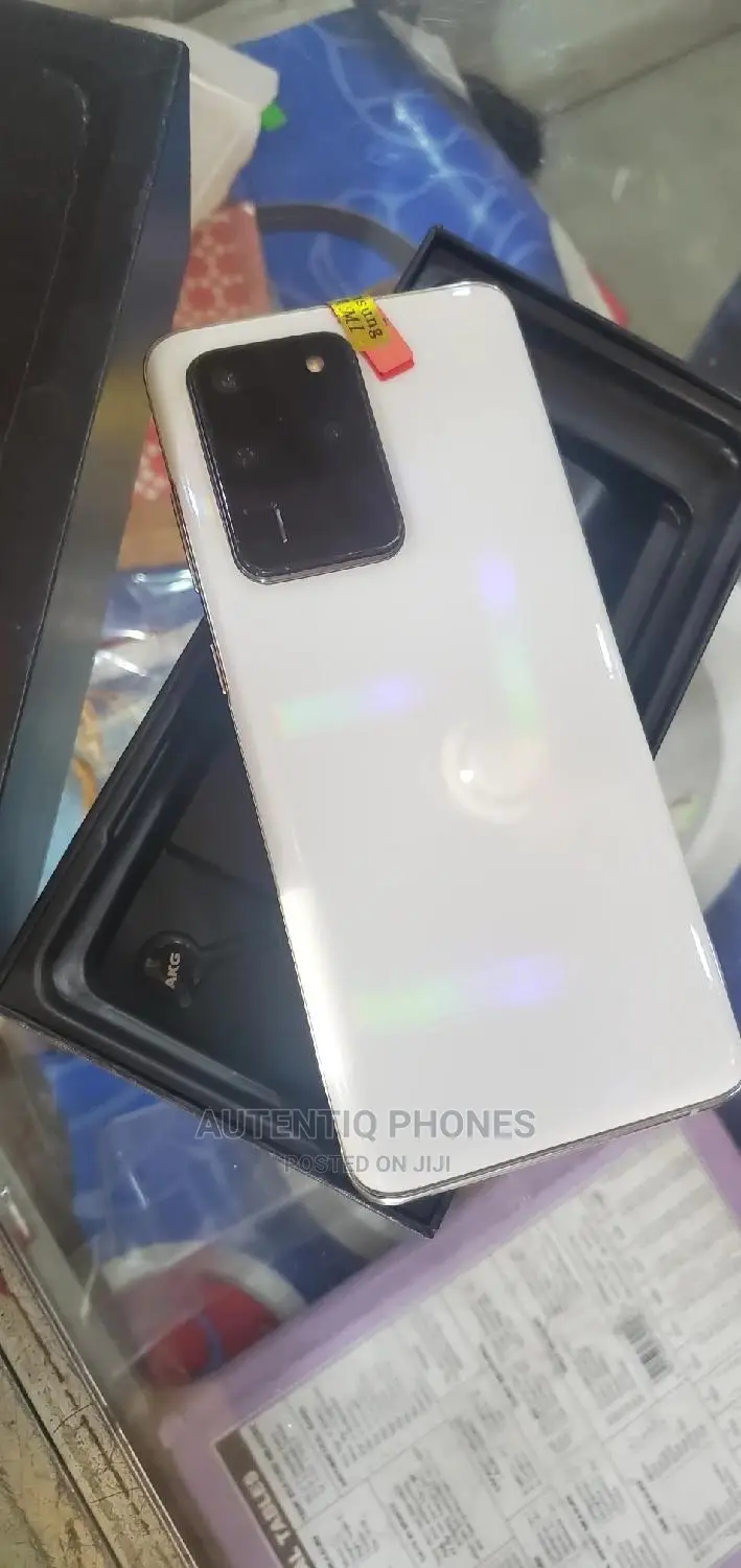 New Samsung Galaxy S20 Ultra 5G 128 GB White
