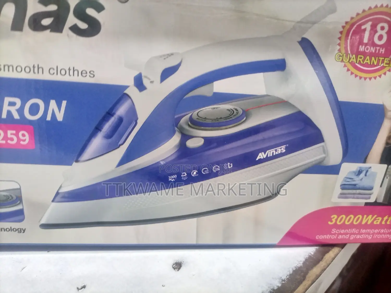 Avinas Steam Iron