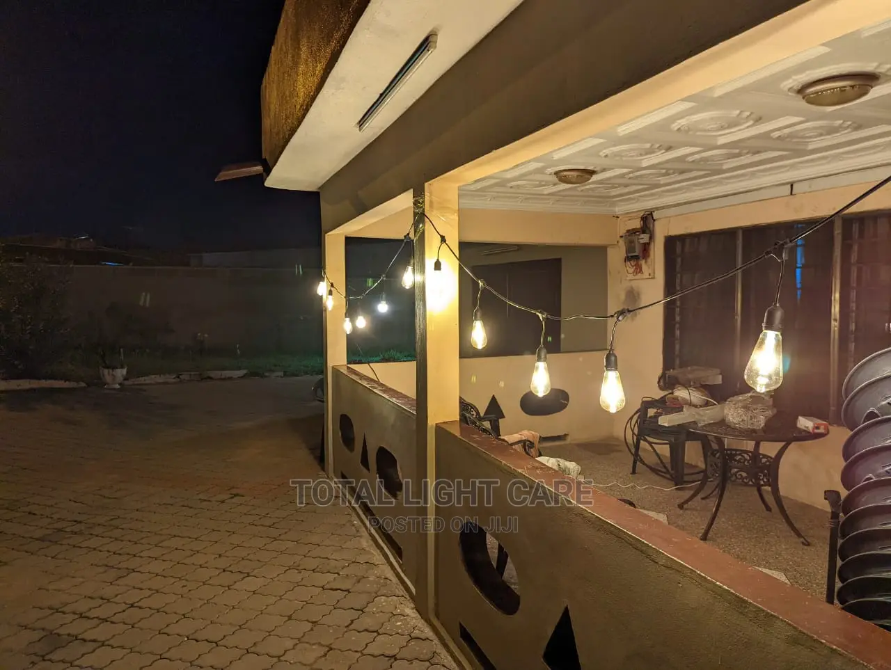 10 Meters String Light With 20 Big Bulbs