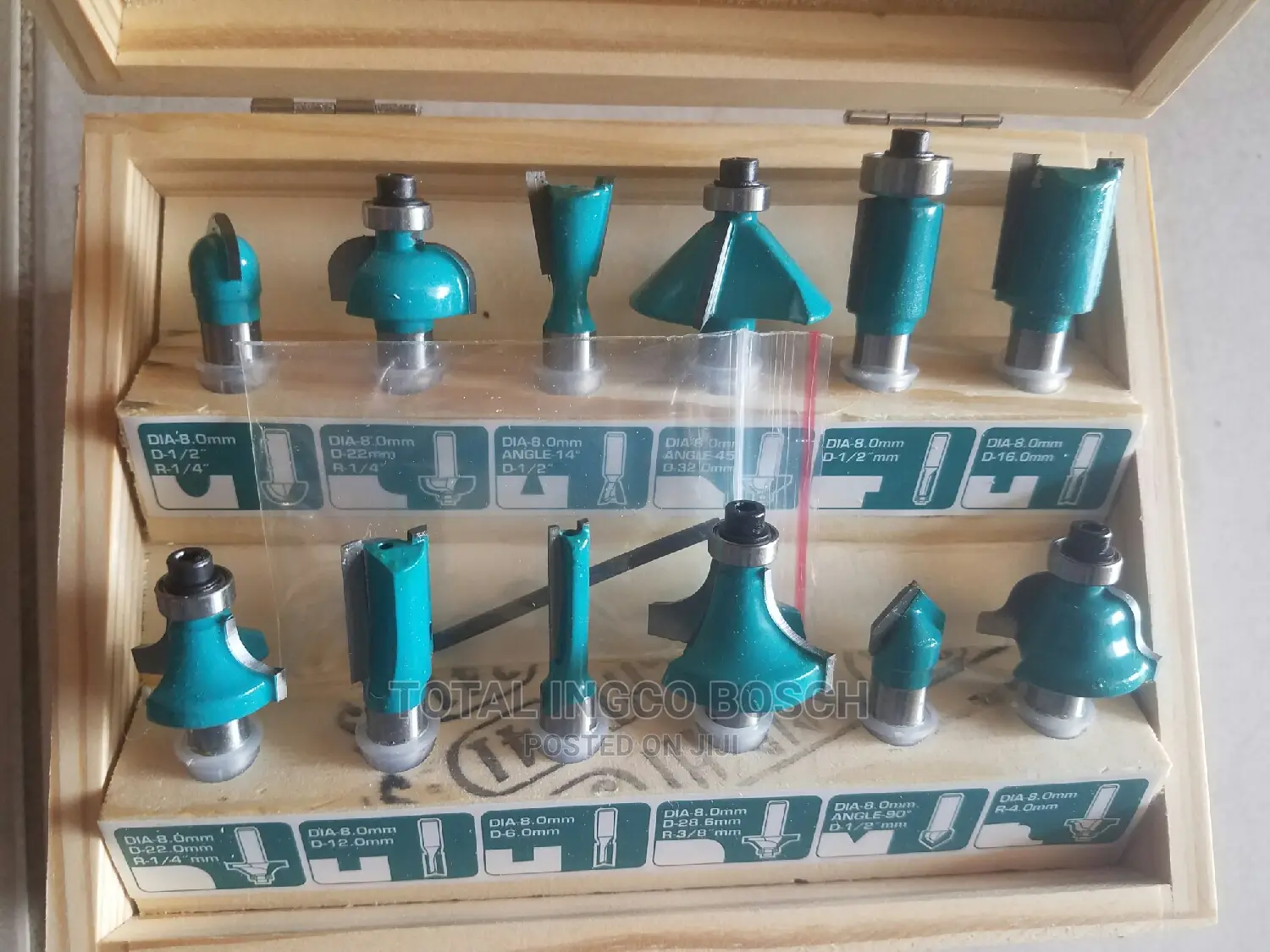 Router Bits Set (12pcs)