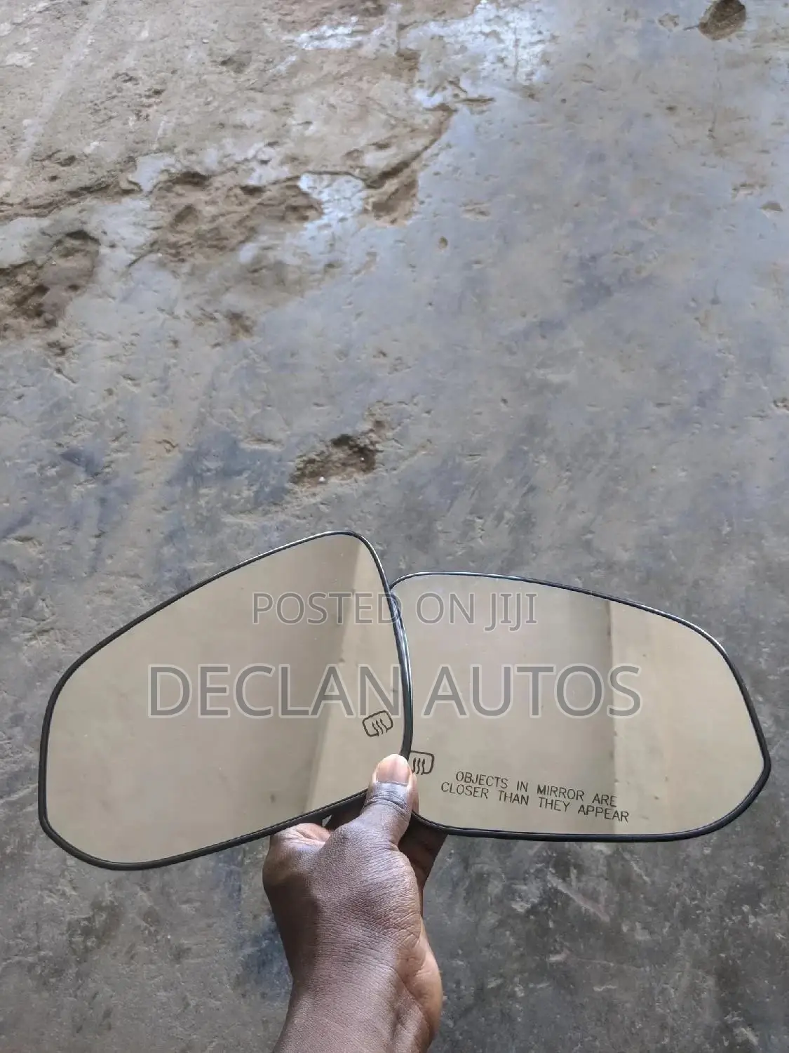 Highlander 2017 Driving Mirror Glass