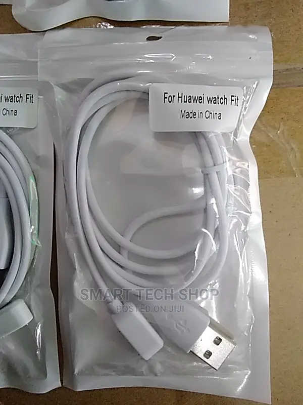 Huawei Watch Band 6, Fit and Honor Charger White Black