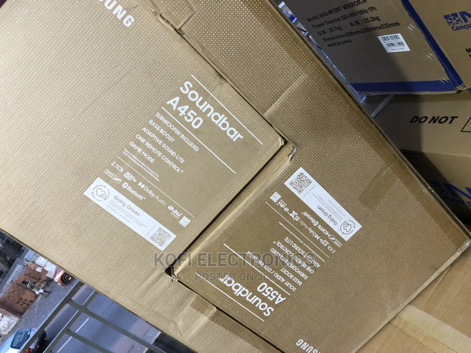 2.1ch Soundbar Samsung - HW-A450 Wireless With Dolby Audio