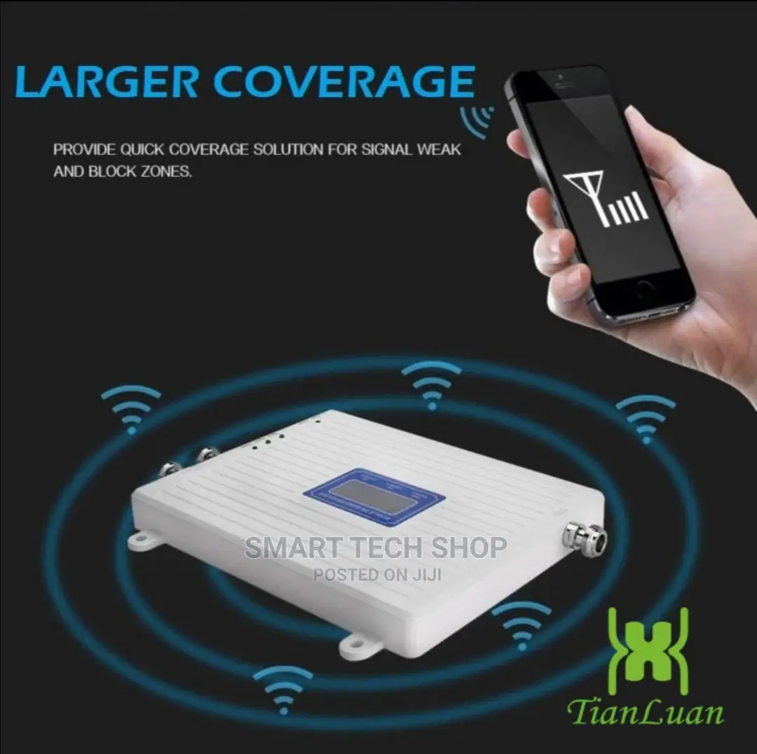 Dual Indoor Triband 2G 3G And 4G Mobile Phone Signal Booster