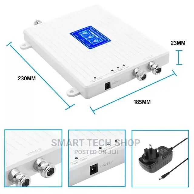Dual Indoor Triband 2G 3G And 4G Mobile Phone Signal Booster