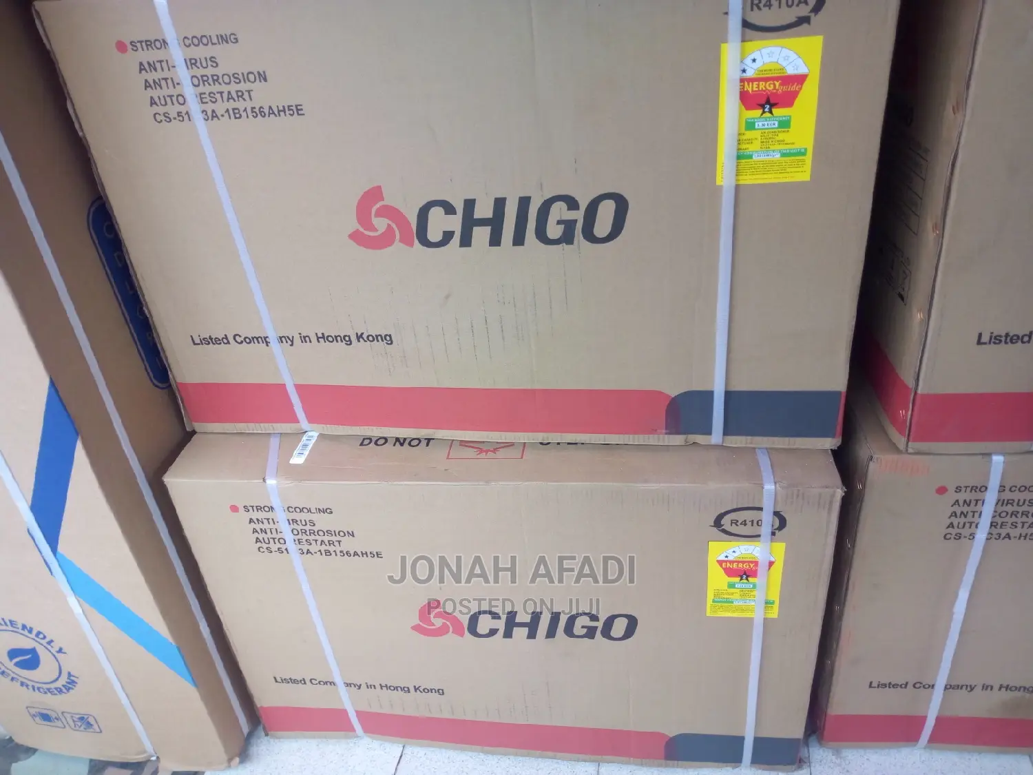 Chigo 2.0HP Split Air Conditioner –R410 GAS – 2 Star