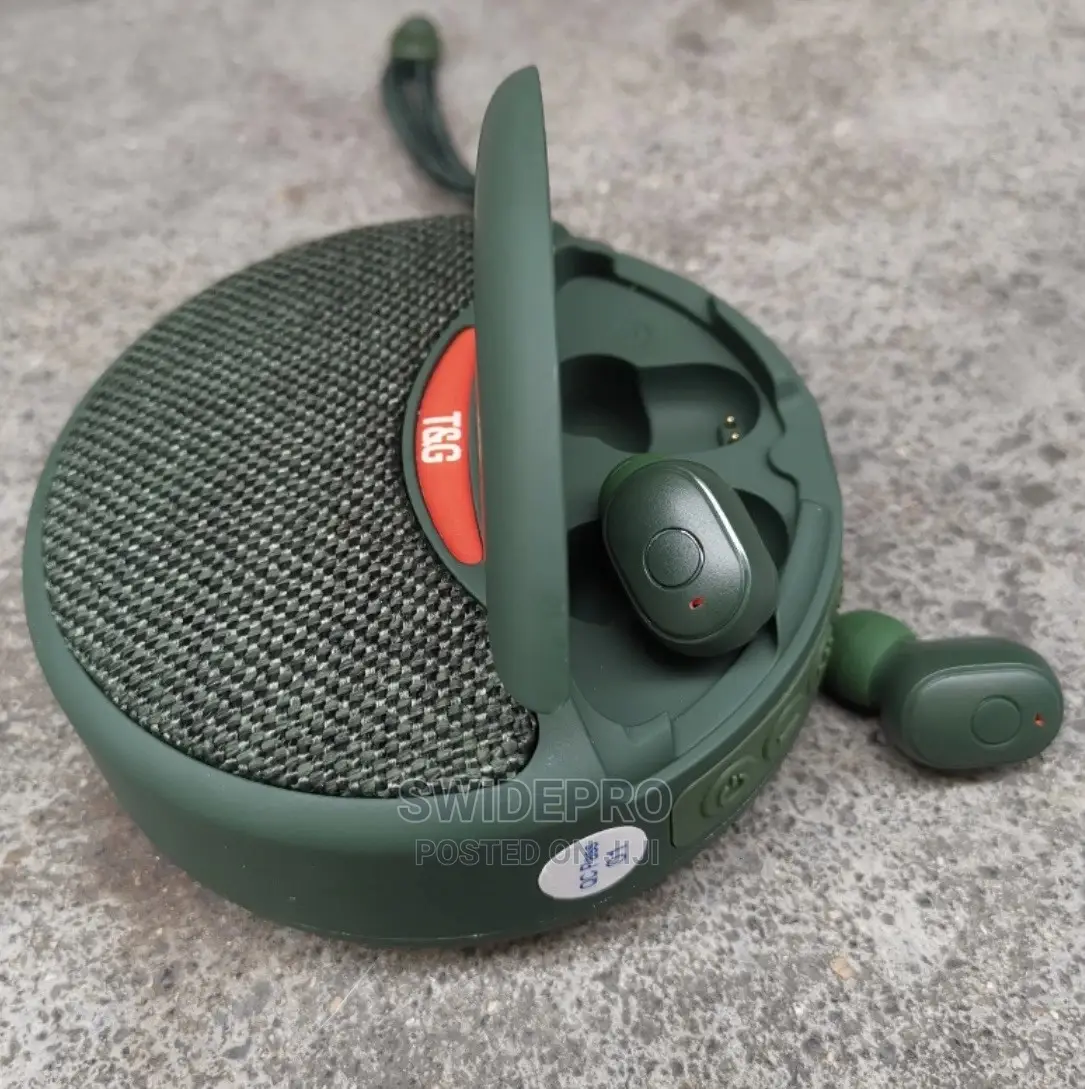 Tg808 Bluetooth Speaker + Earbuds