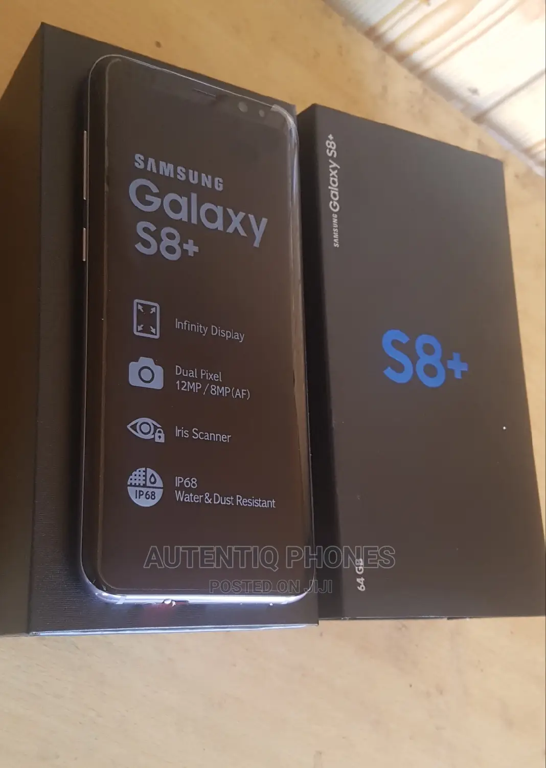 New Samsung Galaxy S8 Plus 64 GB Black