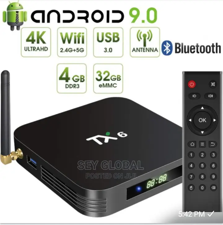 Tanix Tx6 Allwinner H6 Android 9.0 4gb/32gb 6K TV Box