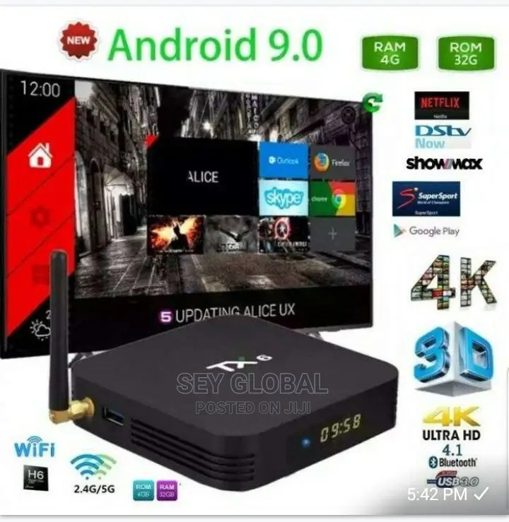 Tanix Tx6 Allwinner H6 Android 9.0 4gb/32gb 6K TV Box