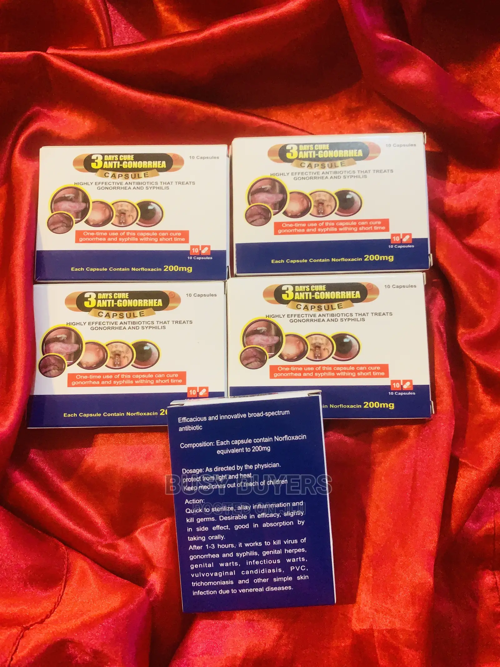 3days Cure Anti-Gonorrhea (All Kinds of Infections)