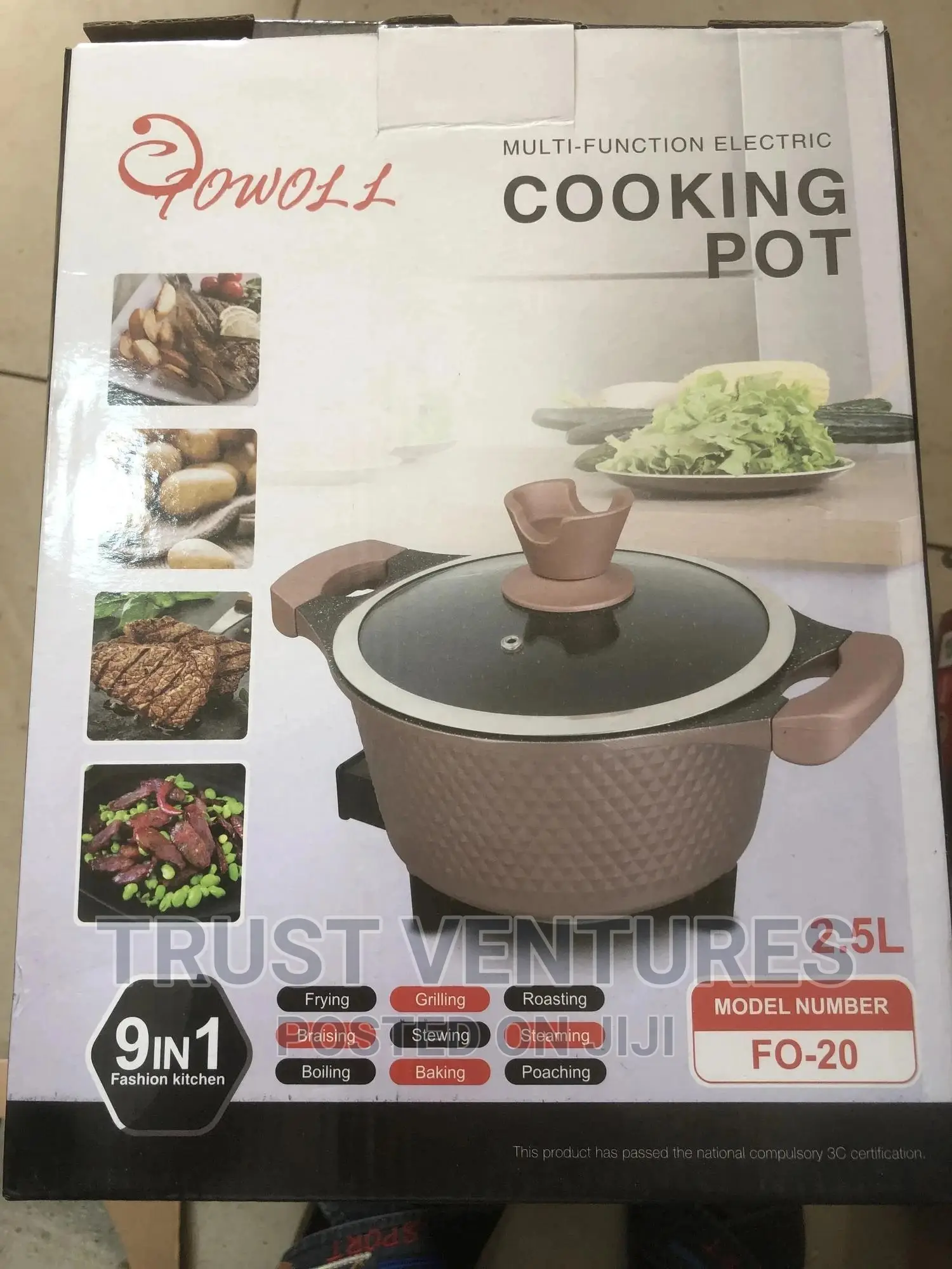 Multi-Function Electric Cooking Pot