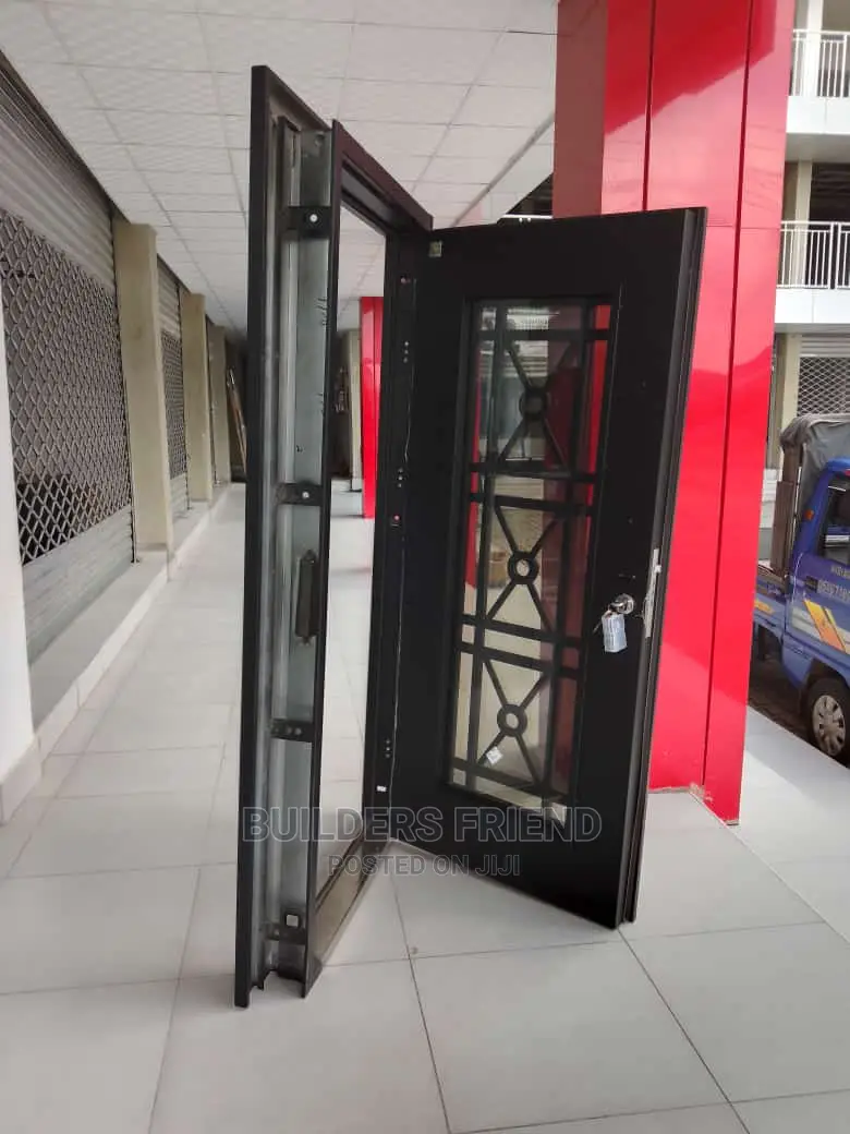 Exclusive Turkey Heavy Duty Security Door With Inbuilt Glass