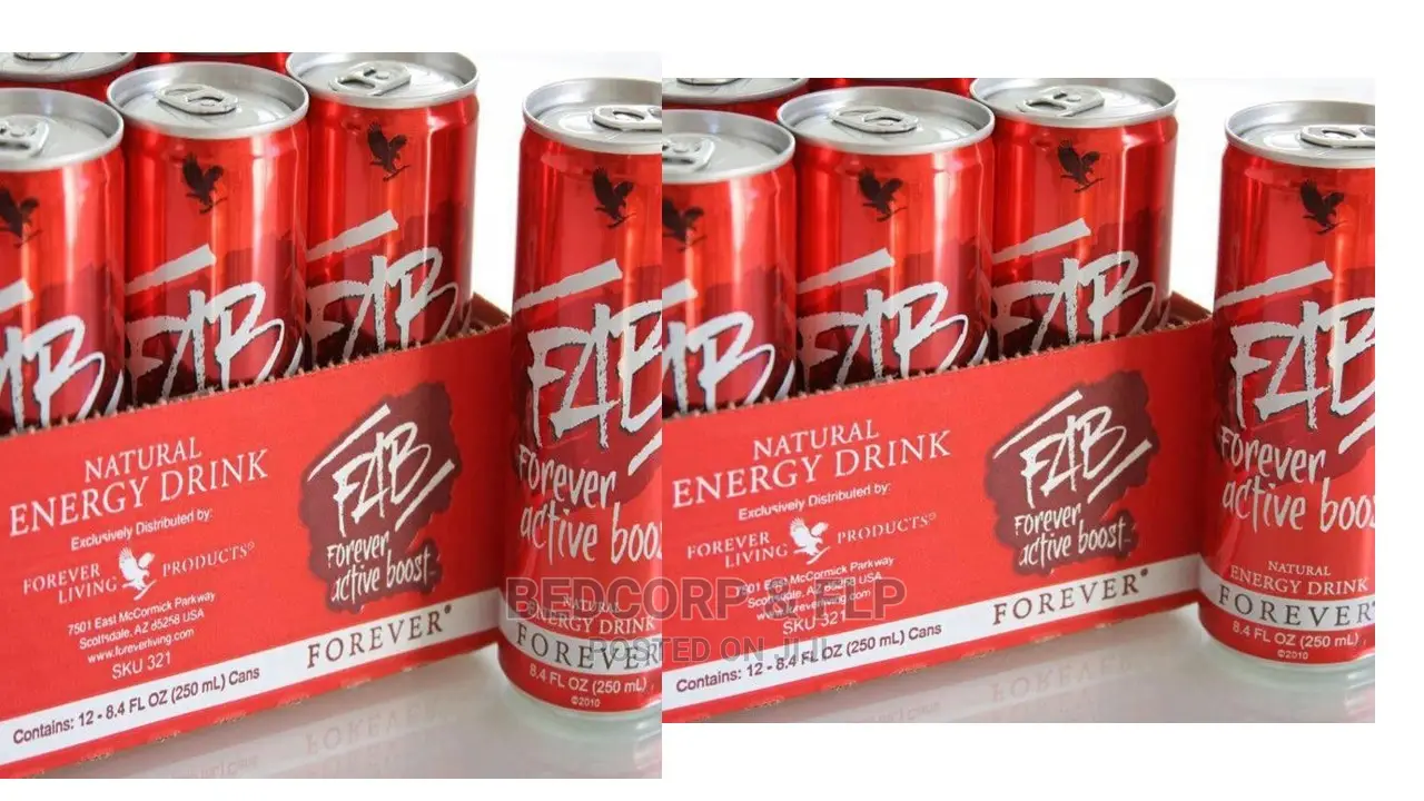 Fab Energy Drink With B6 and B12