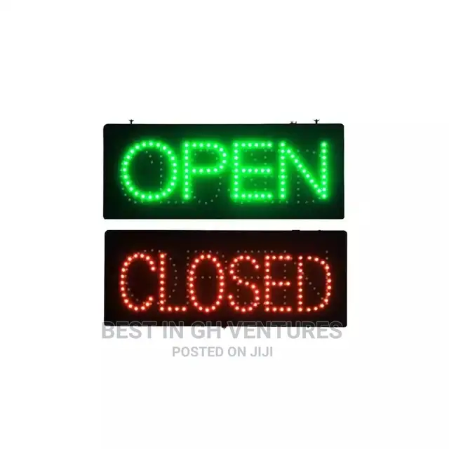 Shop Open or Close LED Sign