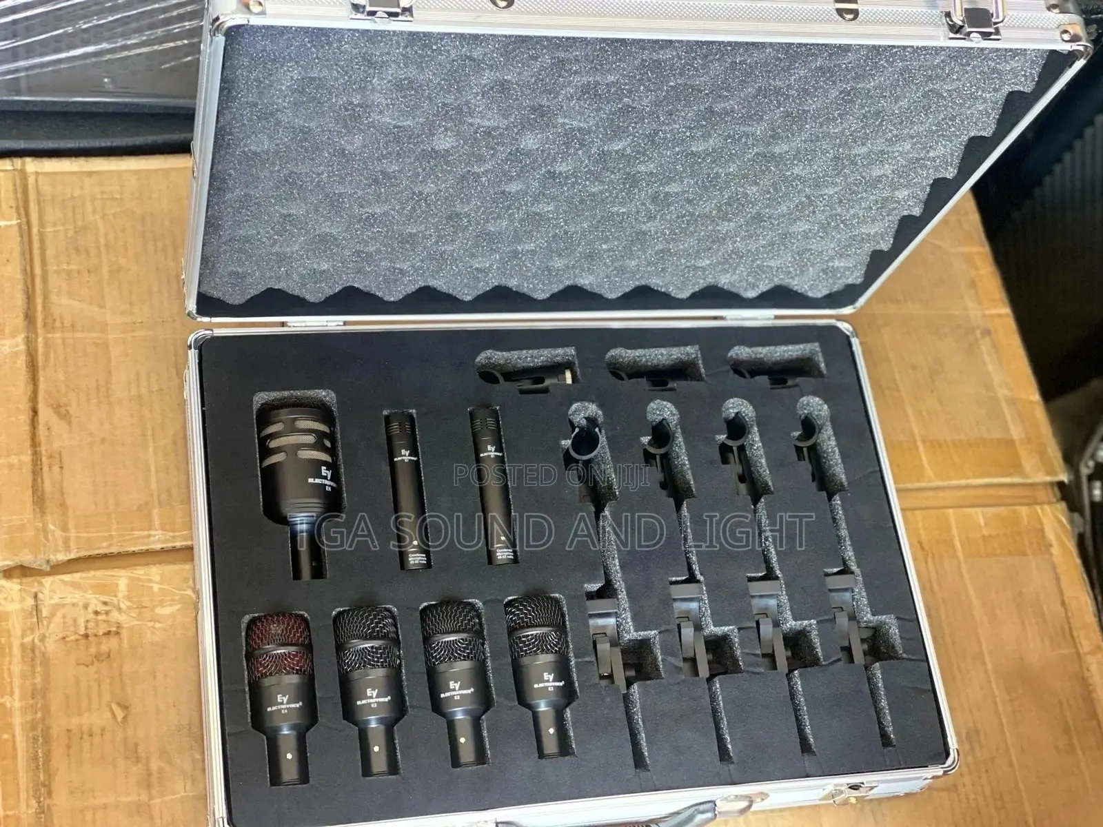 Ev 7-Piece Drum Microphone Set