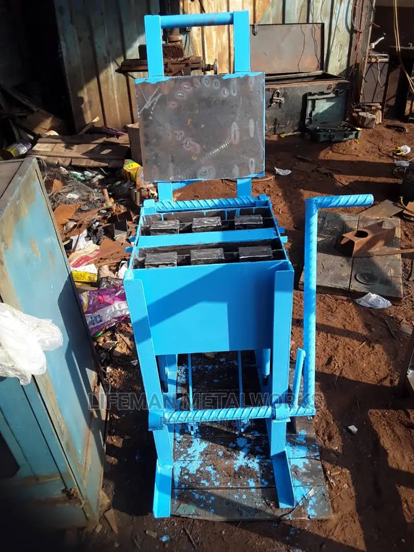 Manual 2 in 1 Block Machine With Hollow Pin