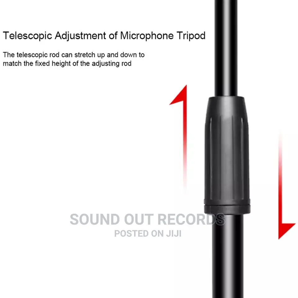 Pro Floor Adjustable Microphone Stand