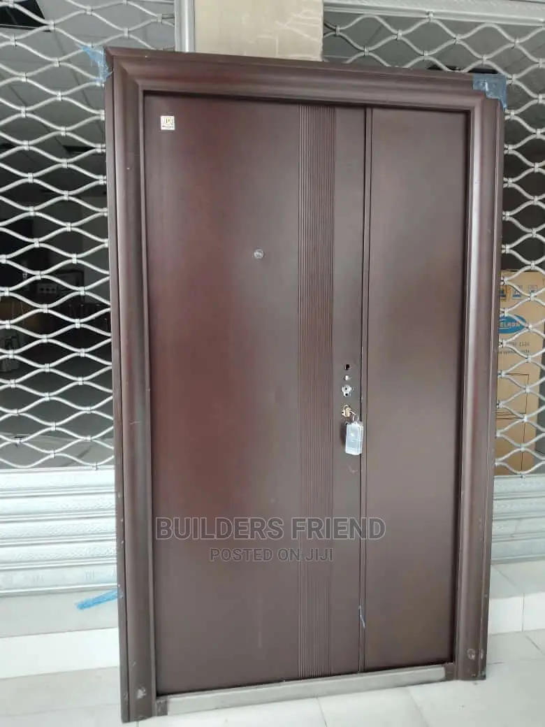 One and Half Steel Metallic Security Door With All Accessory