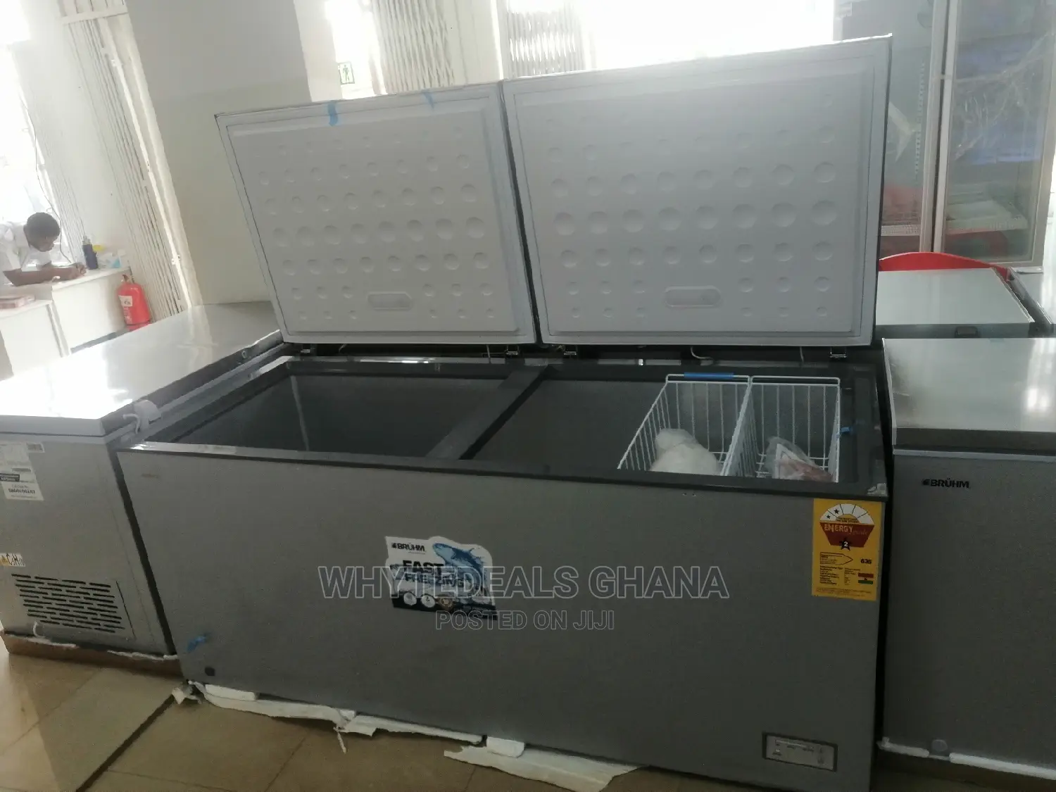 Bruhm 708ltrs Fast Freezing Chest Freezer For Cold Stores