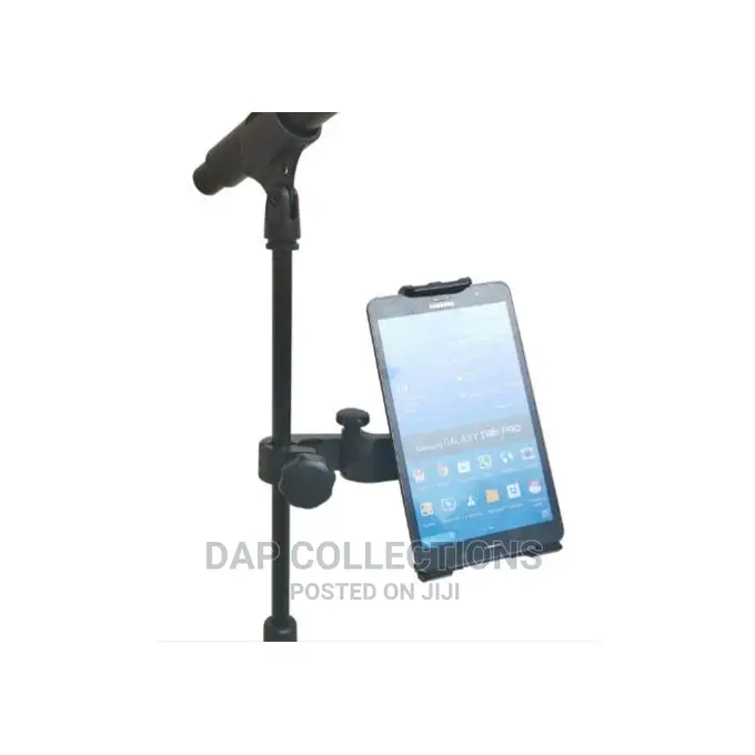 Adjustable Mobile Phone/Tablet Microphone Stand Clamp