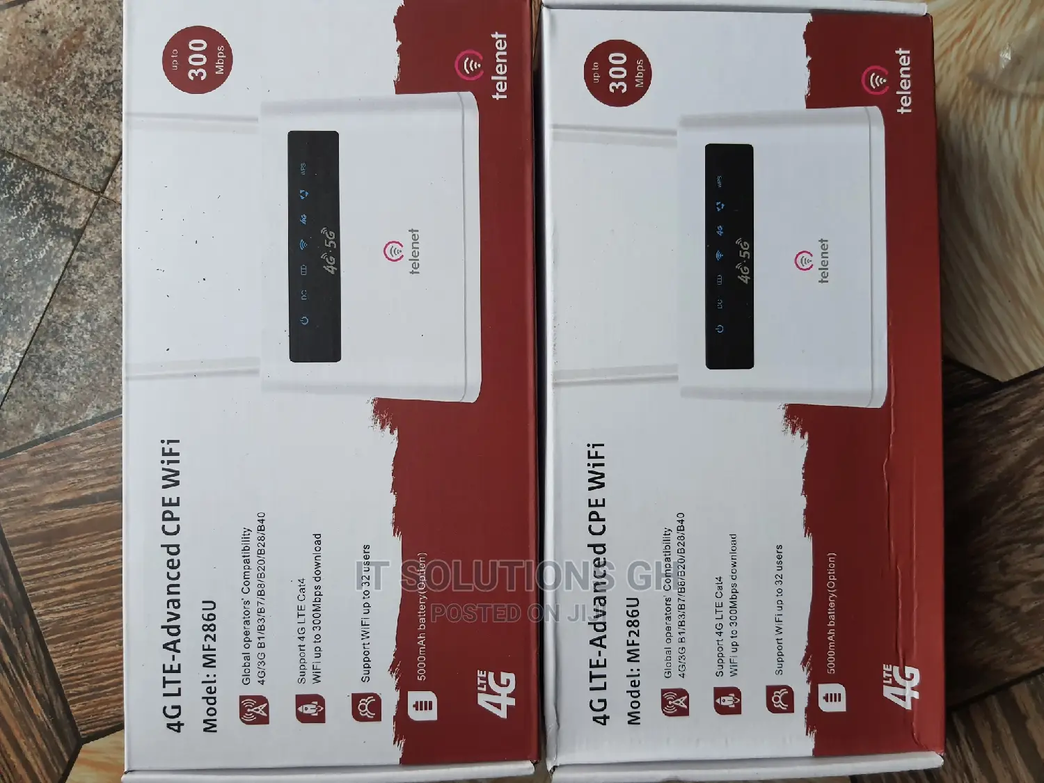 4G Router With Backup Battery and Telephone Port