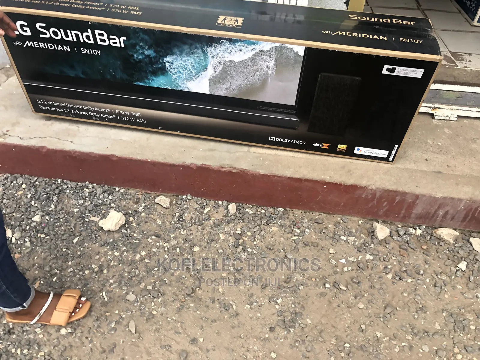 Bluetooth Dolby Atmos LG Sn10y 570W Virtual 5.1.2C Soundbar