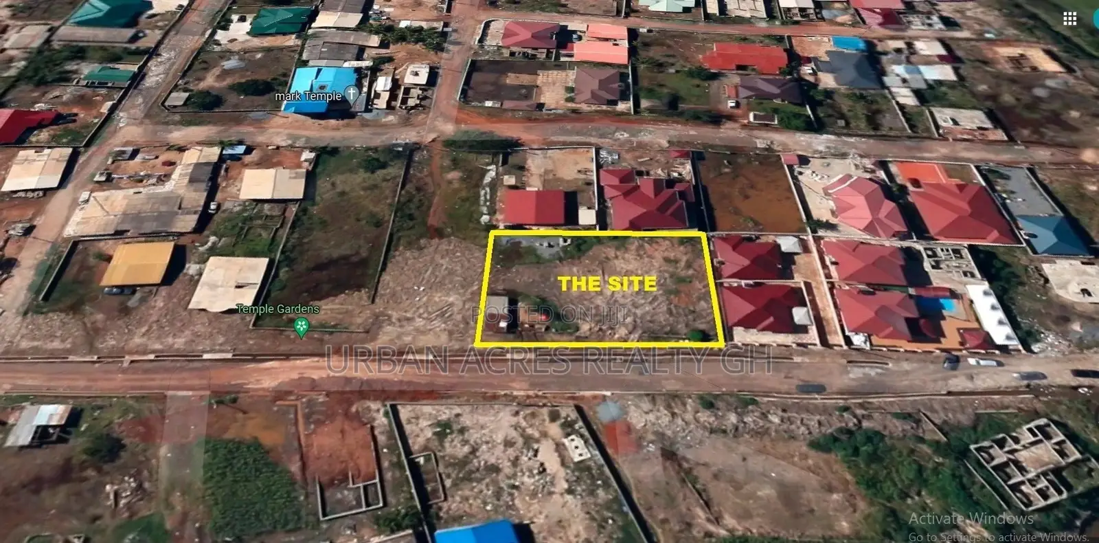 Gt/Accra -(Tse Addo) _ 2 Plots (0.38 Acre) Building Land