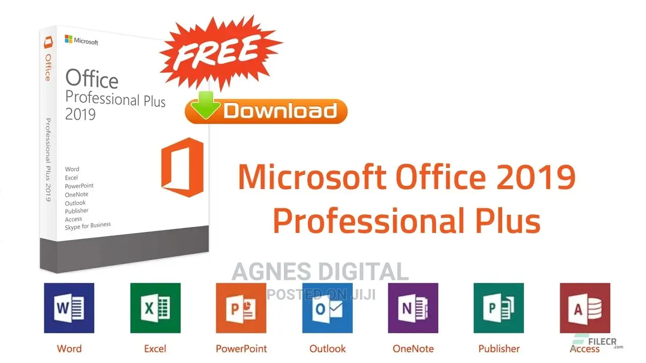 Microsoft Office 2019 Professional Plus for 1PC