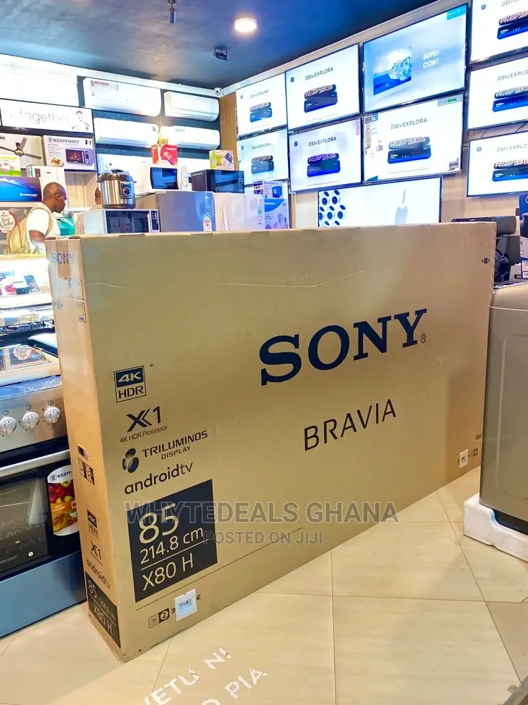 Sony BRAVIA 85 Inch X80H Series 4K UHD HDR Smart Android TV