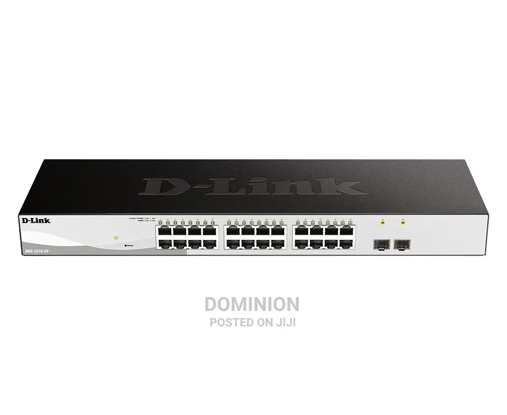 D-Link 24port Poe Dgs1210-26p +Managed Switch