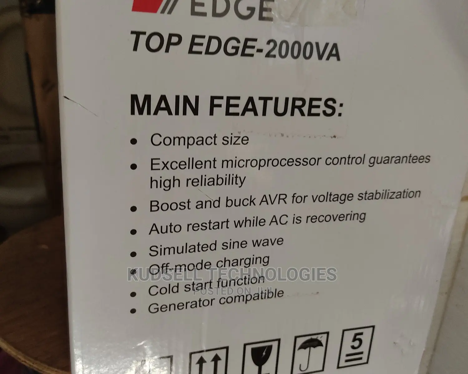 Top Edge Ups 2000va