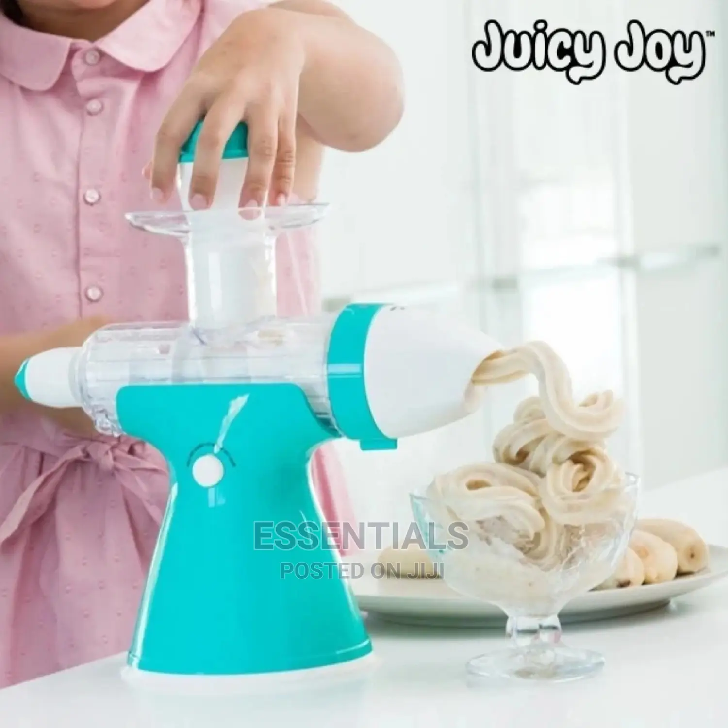 Manual Juicer and Ice Cream Maker