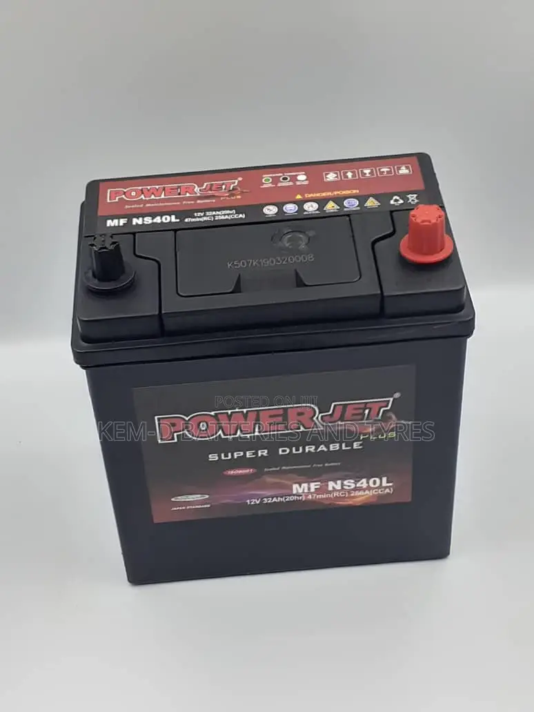Powerjet Batteries - 12 Volts Car Battery - Free Delivery