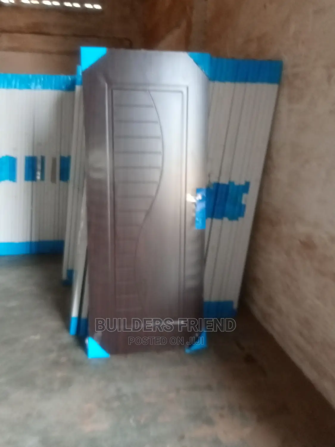 Wooden Metallic Interior Door+Frame+Locks Complete