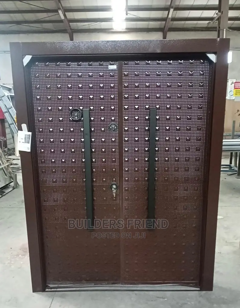 Double Full Metallic Heavyduty Security Door+All Accessories