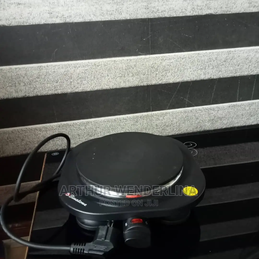 Binatone Electric Cooking Plate (Black in Colour) Single.