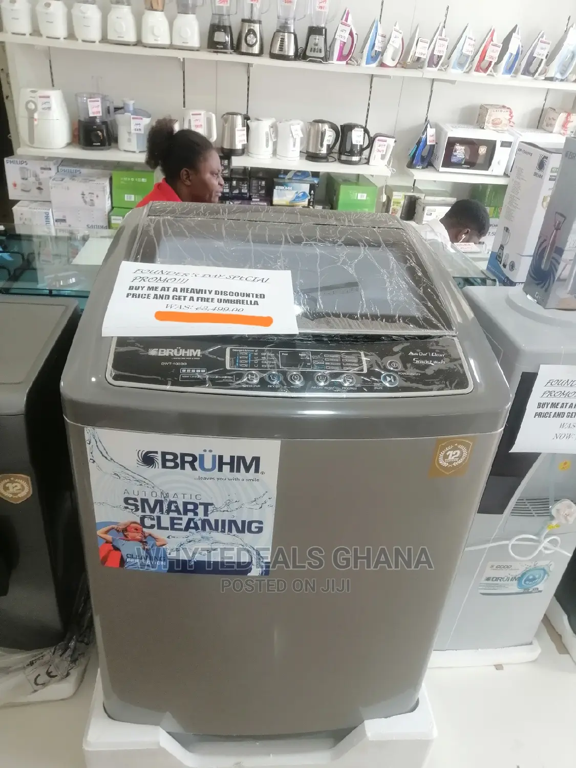 Inverter 16kg Top Load Washing Fully Automatic Smart Wash