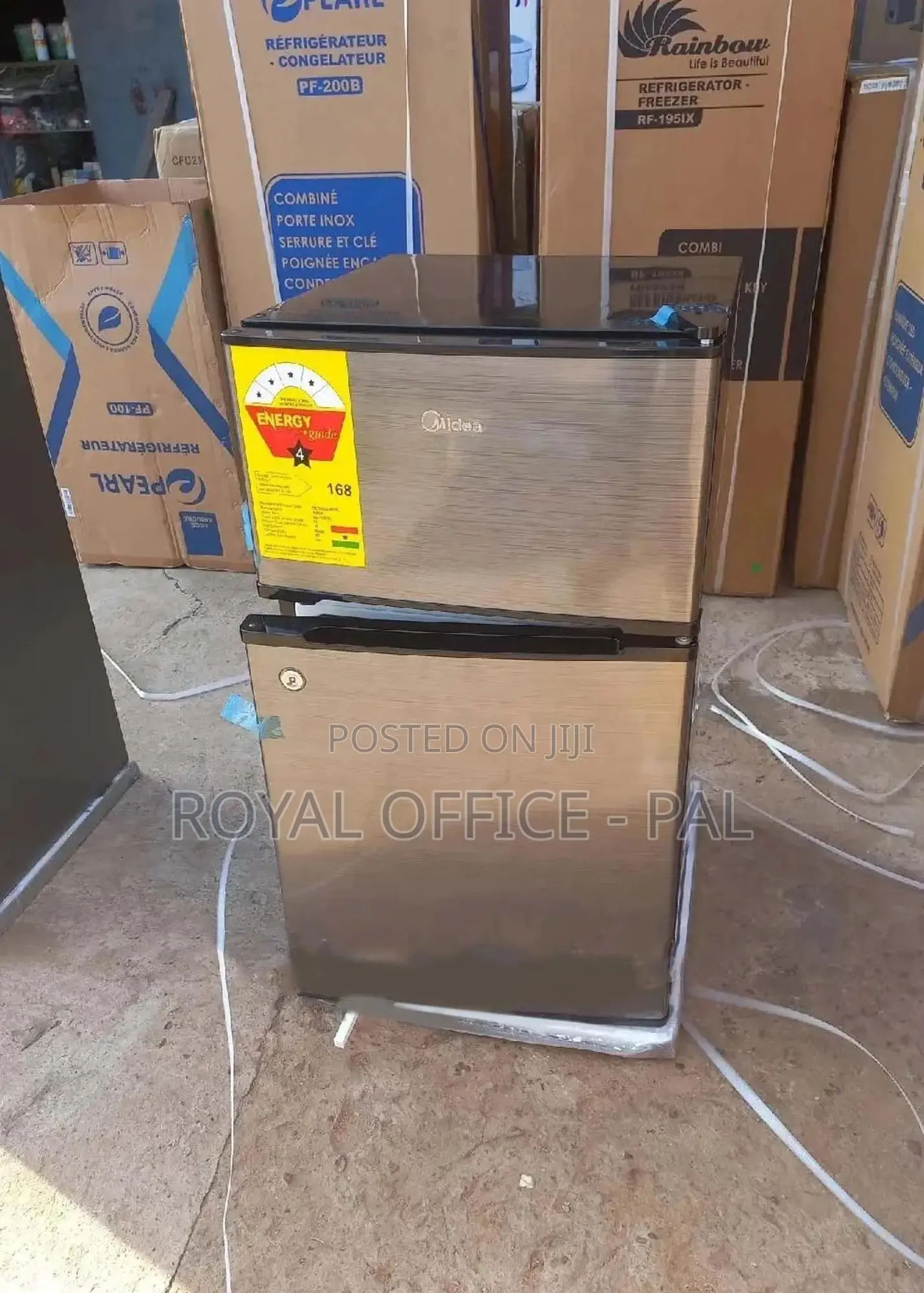 Gorgeous 87litres Midea Double Door Fridge