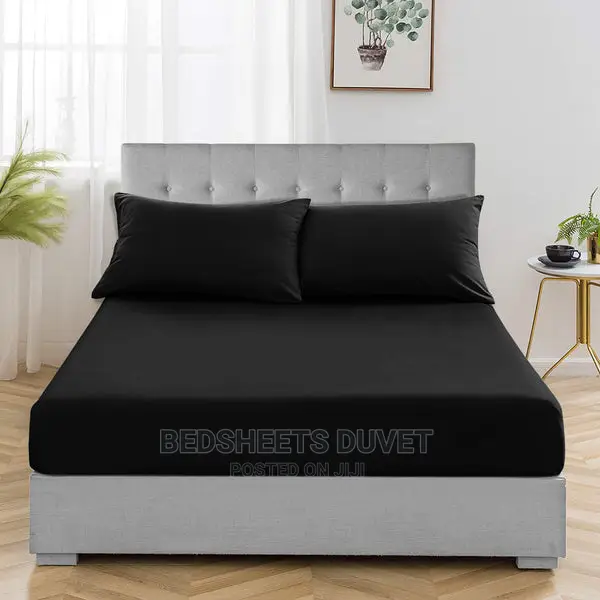 Black Fitted Sheet